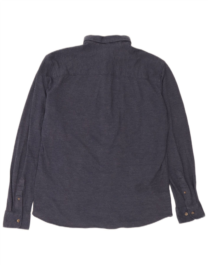 Jack & Jones herreskjorte stor marineblå bomuld
