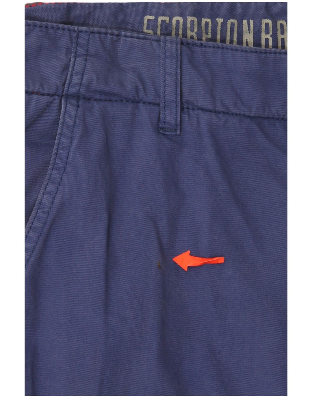 Scorpion Bay Herre Cargo Shorts W32 Medium Navy Blue Bomuld