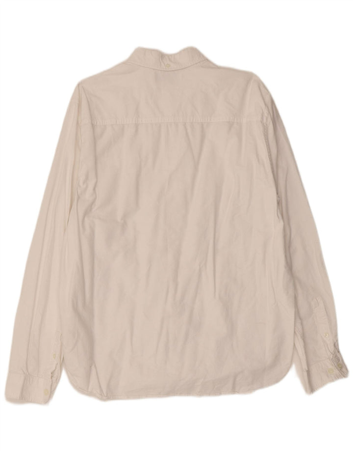 Jack Wills Herre Slim Fit skjorte XL hvid bomuld