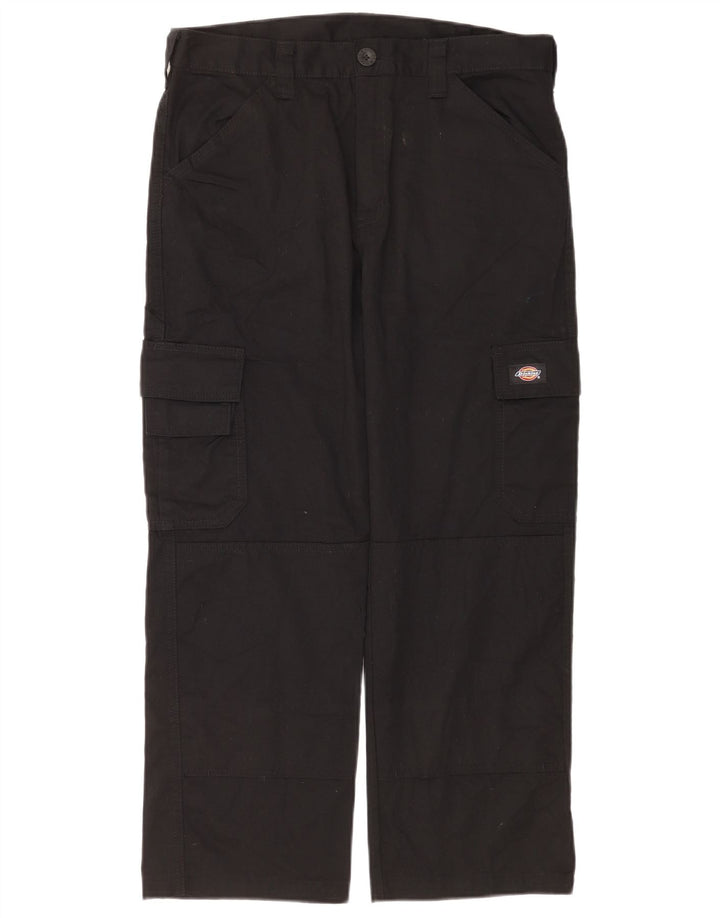 Dickies Herre Straight Cargo Bukser W32 L26 Sort Polyester