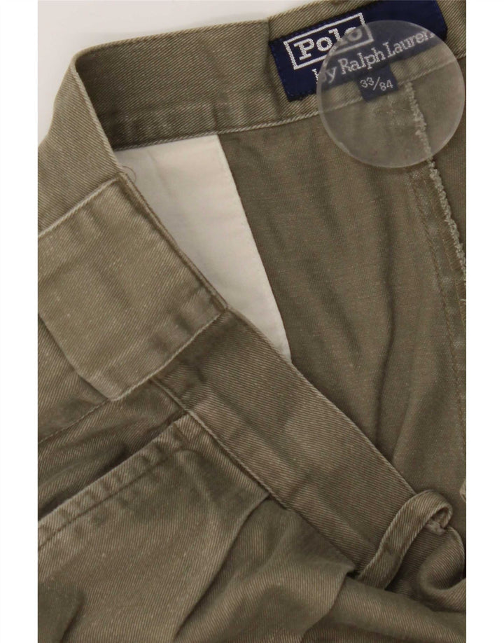 Ralph Lauren Herre Chino Shorts W33 Medium Khaki