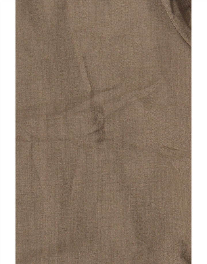 Marks & Spencer Straight Suit Bukser til mænd W38 L31 Beige Polyester