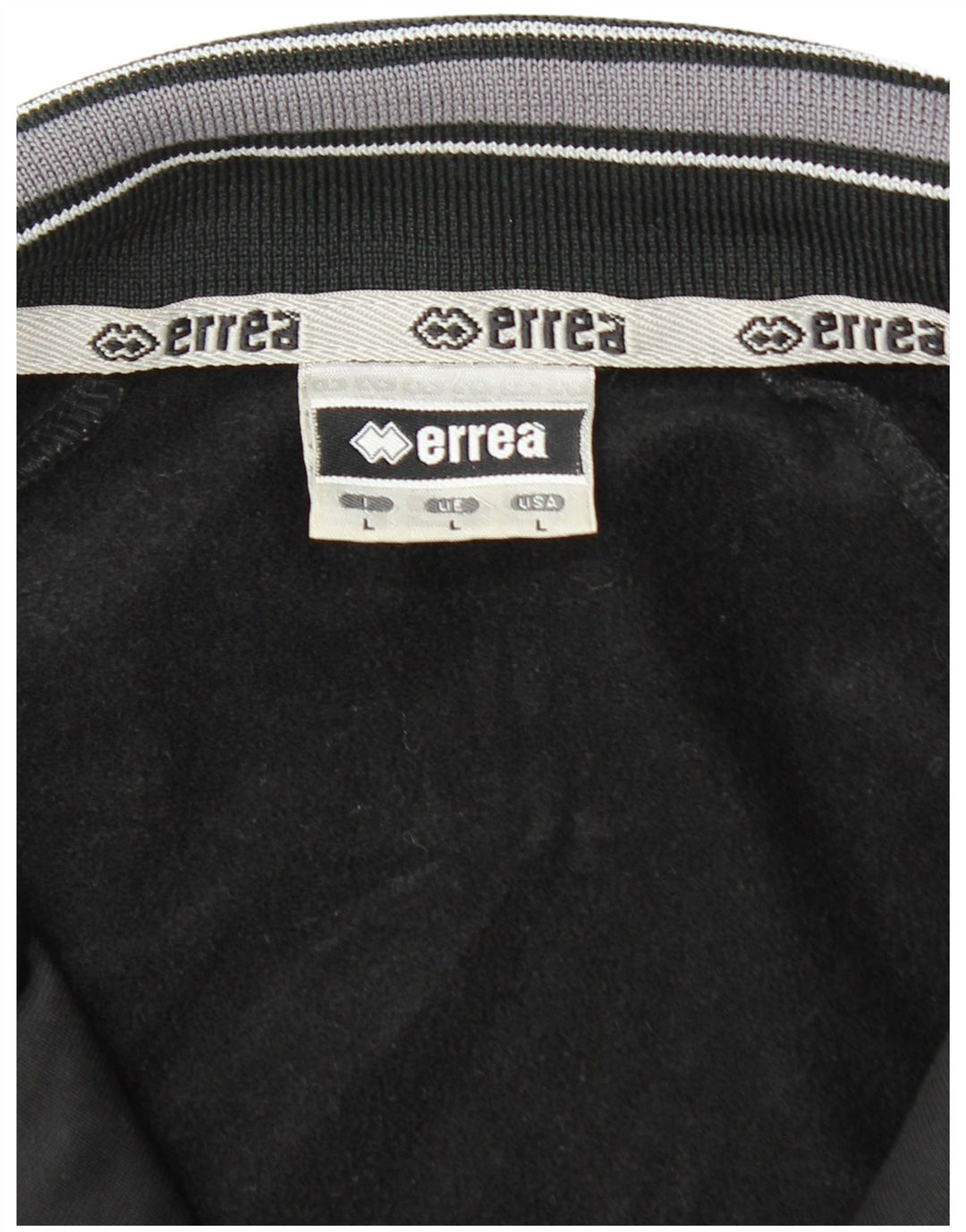 ERREA Træningsdragt til mænd Topjakke Stor sort Colourblock Polyester