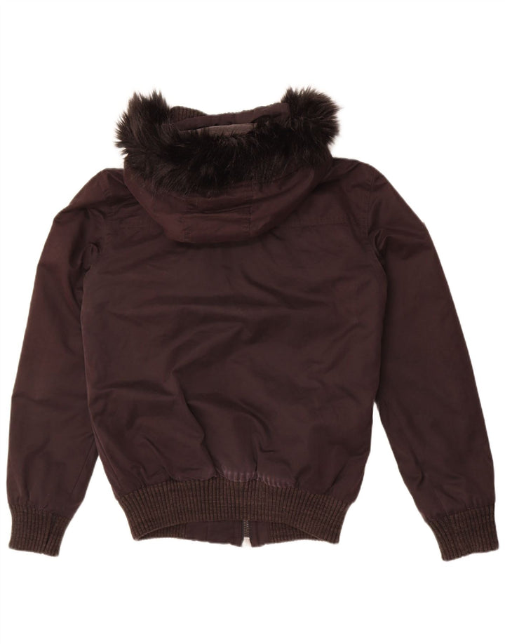 Superdry Bomberjakke med hætte til mænd UK 38 Medium Black Polyester