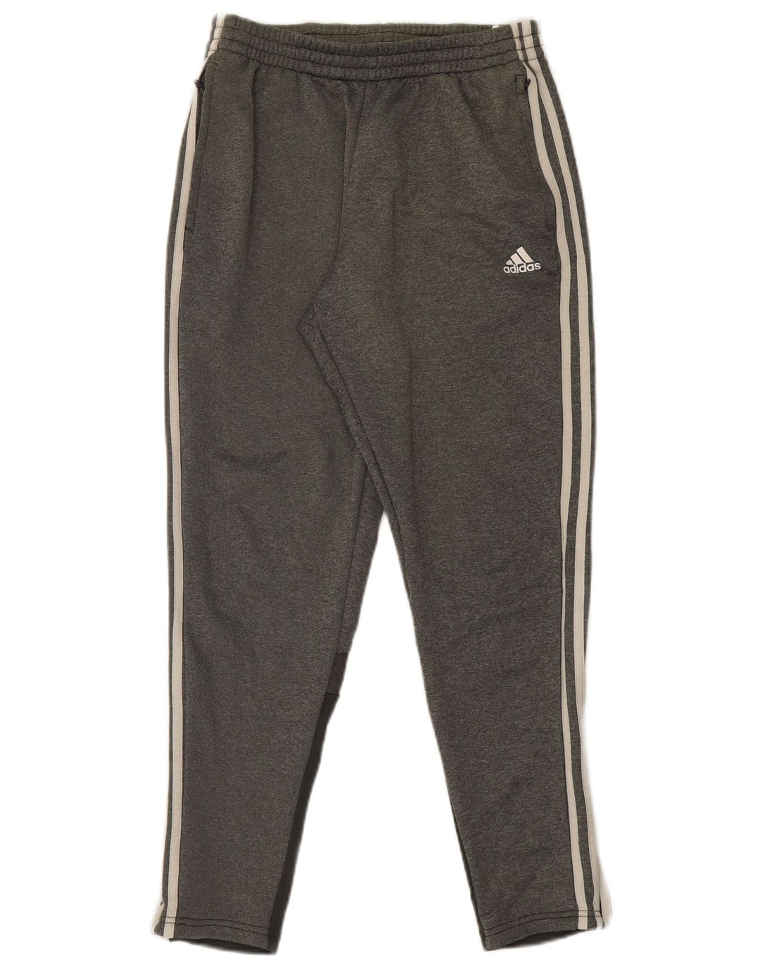 Adidas Træningsdragtsbukser til mænd mellemgrå polyester