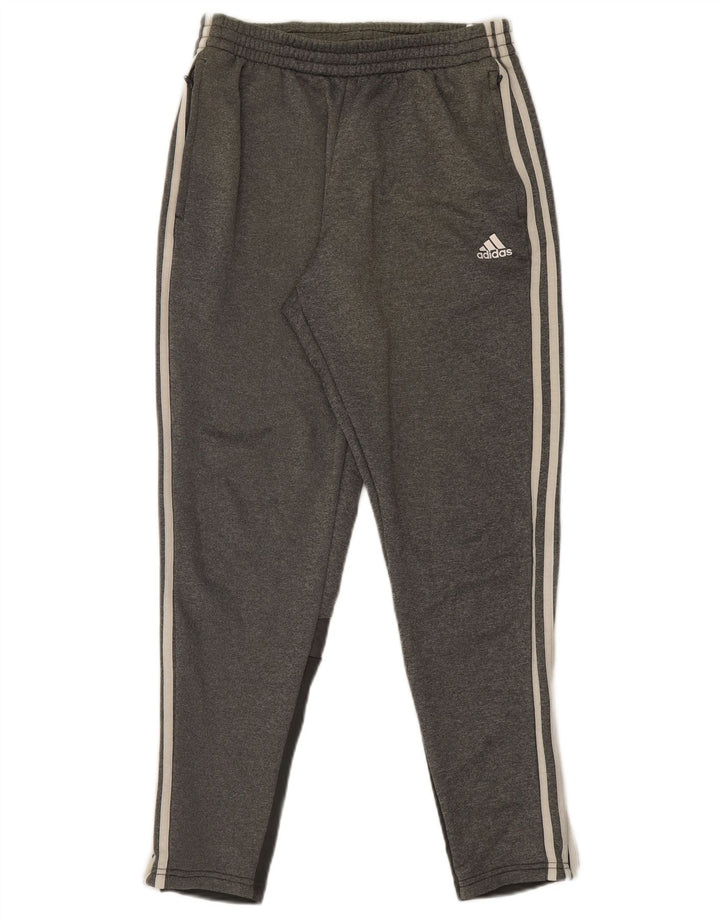 Adidas Træningsdragtsbukser til mænd mellemgrå polyester