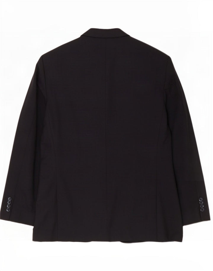 Marks & Spencer Herre 2-knaps blazerjakke UK 44 XL Sort Uld