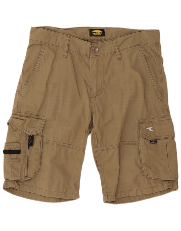 Diadora Herre Cargo Shorts Medium W32 Khaki Bomuld