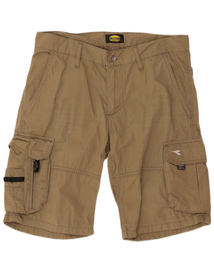 Diadora Herre Cargo Shorts Medium W32 Khaki Bomuld