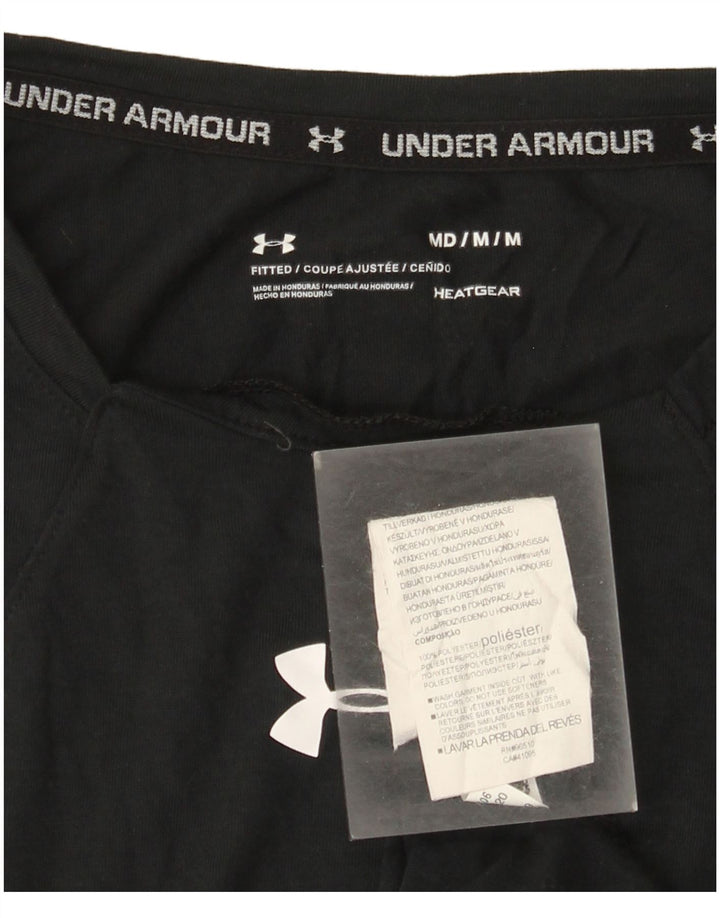 Under Armour Herre Monteret Grafisk Vest Top Medium Sort Polyester