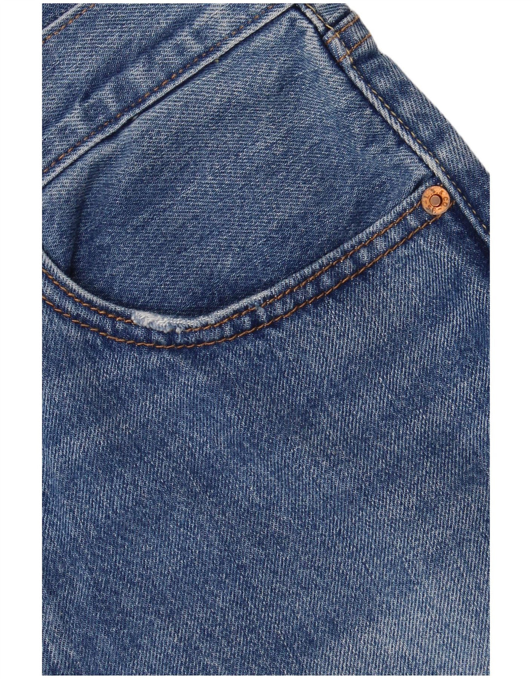 Levi's Dame Mini Denim Nederdel W31 Medium Blue Bomuld
