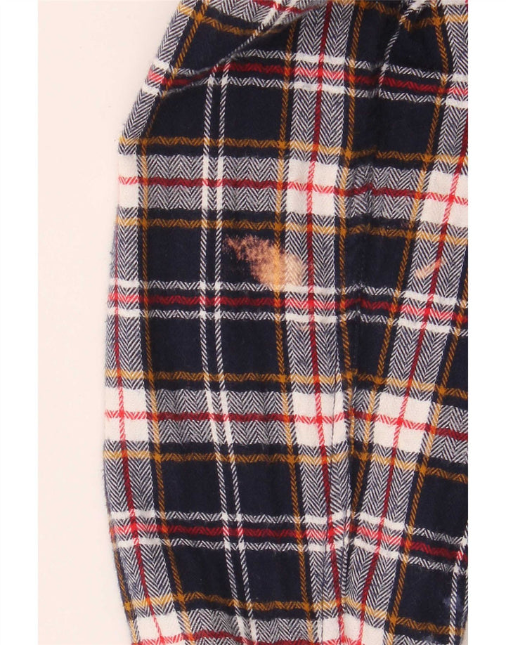 Superdry Herre Regular Fit Flanellskjorte XL Marineblå Ternet Bomuld