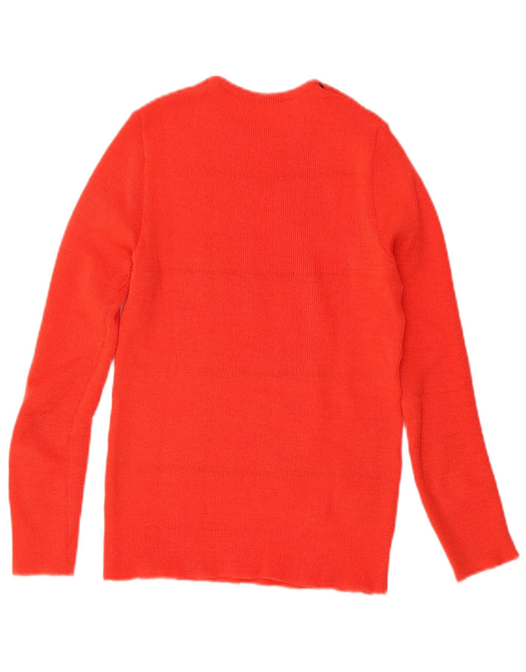 Vintage dame sweater med rund hals DK 8 Lille rød ternet