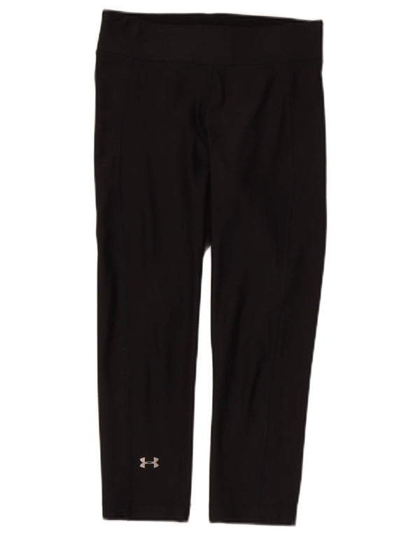 Under Armour Dame Capri Leggings UK 10 Small Black