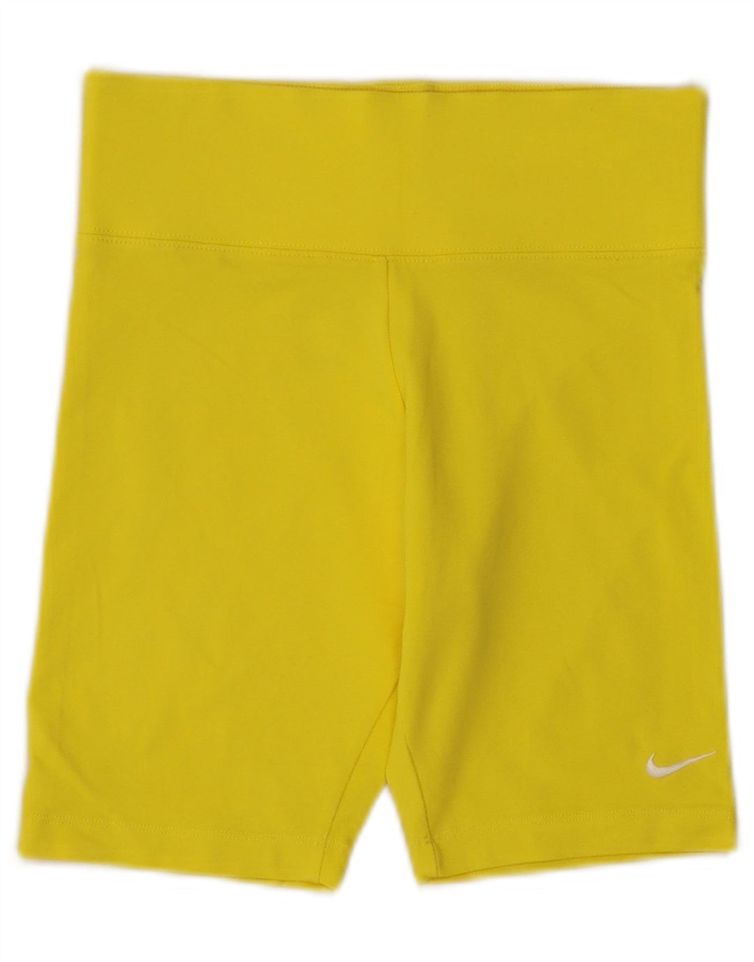 Nike sportsshorts til kvinder UK 8 Små gul bomuld