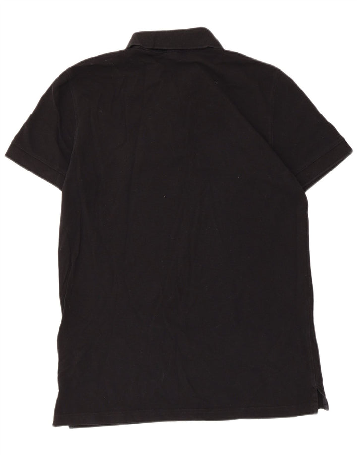 Hugo Boss Poloshirt til mænd Stor sort bomuld
