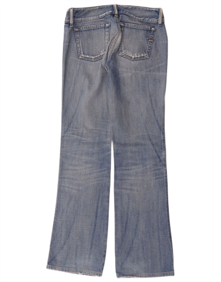 Diesel Dame Distressed Bootcut Jeans W26 L31 Blå