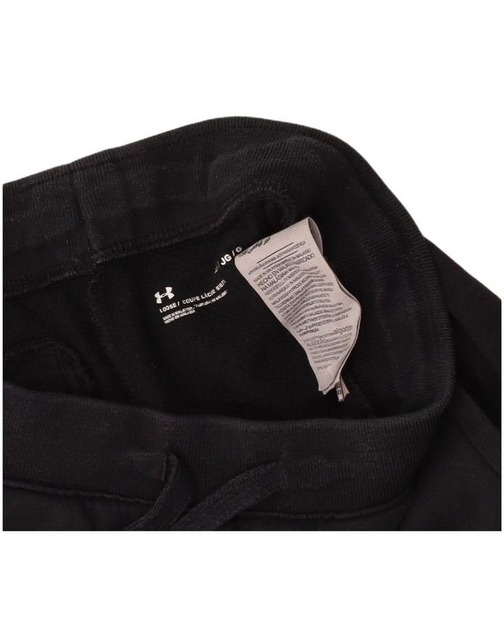 UNDER ARMOUR Sportsshorts til drenge 11-12 år Stor sort bomuld