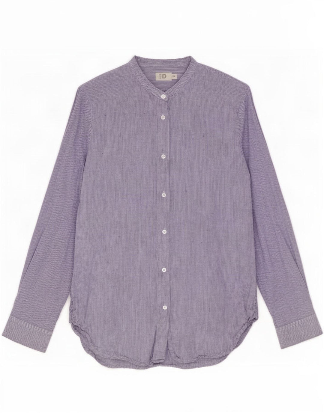 Dacks Dameskjorte UK 14 Medium Blue Pinstripe