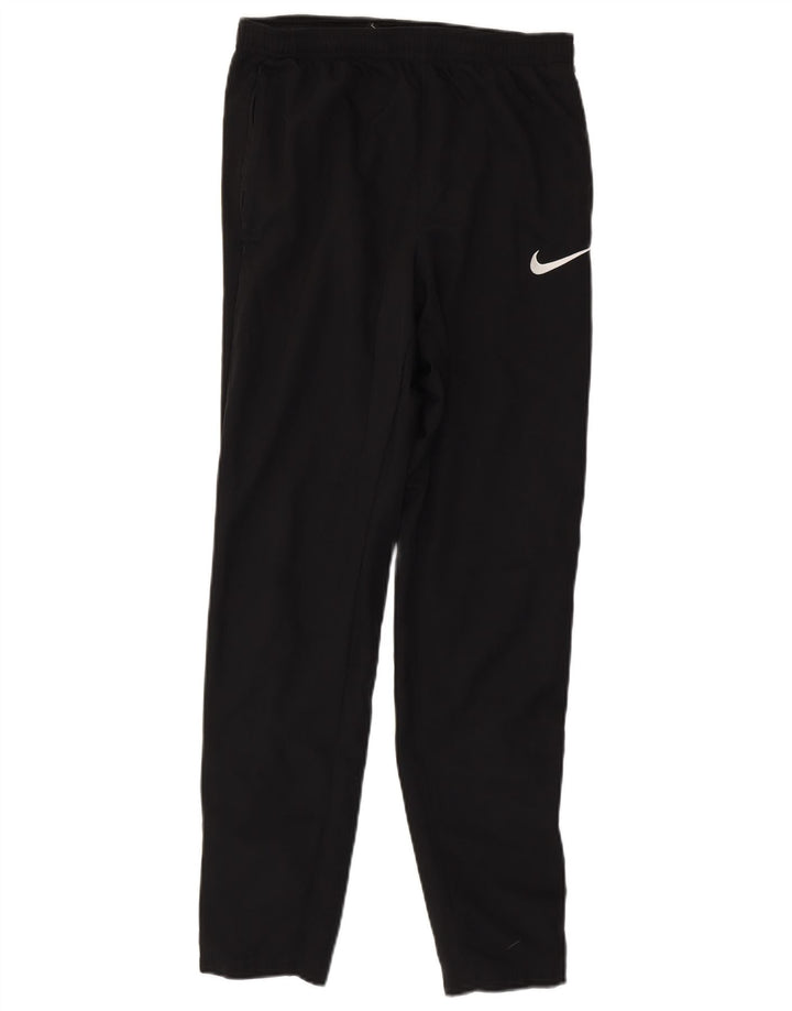 Nike Dame Dri Fit træningsdragt Bukser UK 10 Small Black Polyester