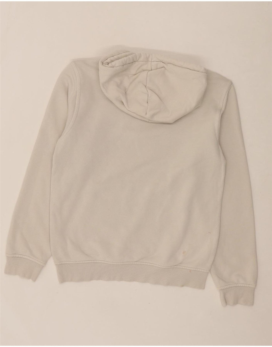 ADIDAS Mens Hoodie Jumper Small White Cotton Vintage Adidas and Second-Hand Adidas from Messina Hembry 