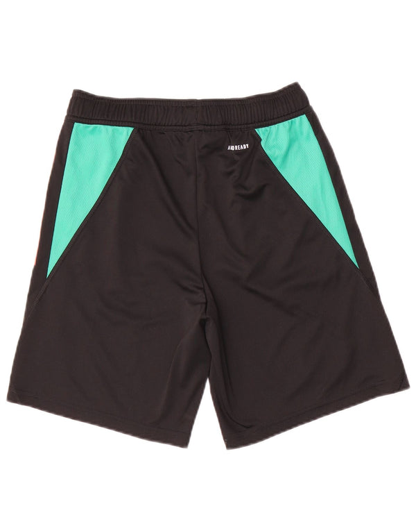 Adidas Boys Manchester United Sportsshorts 13-14 år Sort Colourblock