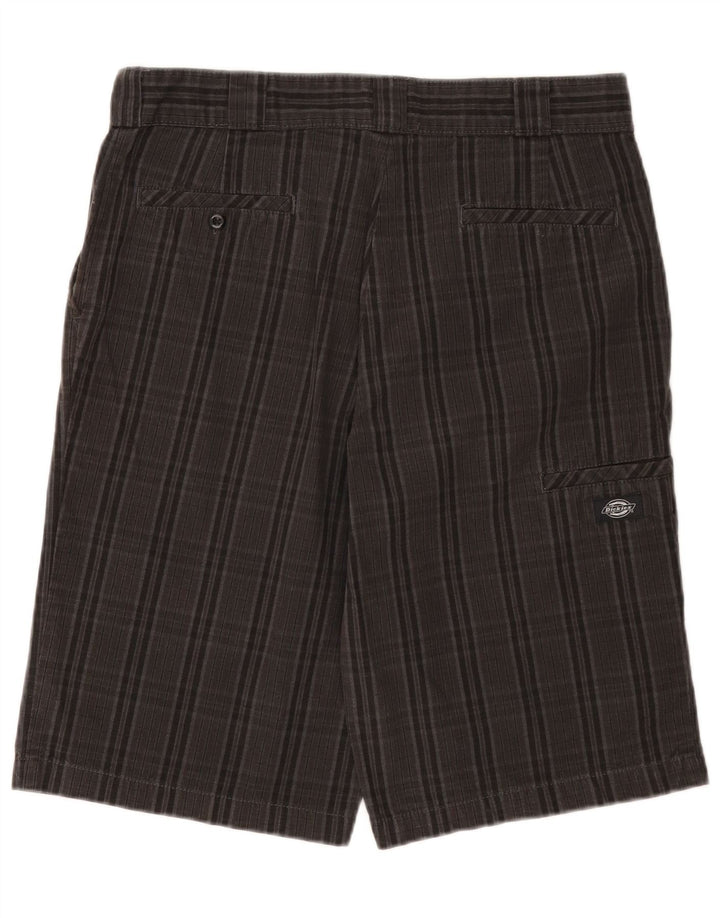 Dickies Herre Cargo Shorts W34 Stor sort ternet bomuld