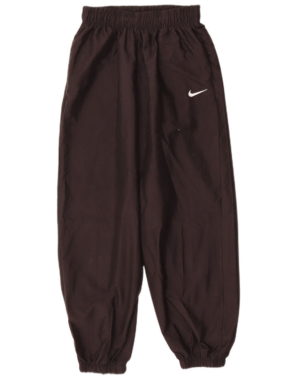 Nike Dame træningsdragt Bukser Joggers UK 10 Small Black Polyester Sports