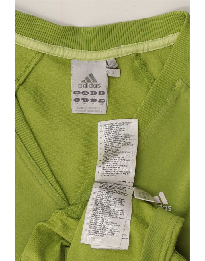 Adidas Damevest Top UK 10 Lille grøn polyester