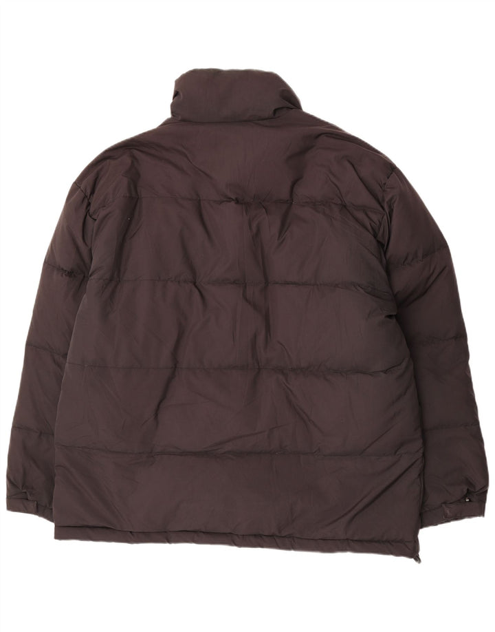Ellesse Herre Polstret Jakke UK 44 2XL Sort Polyester