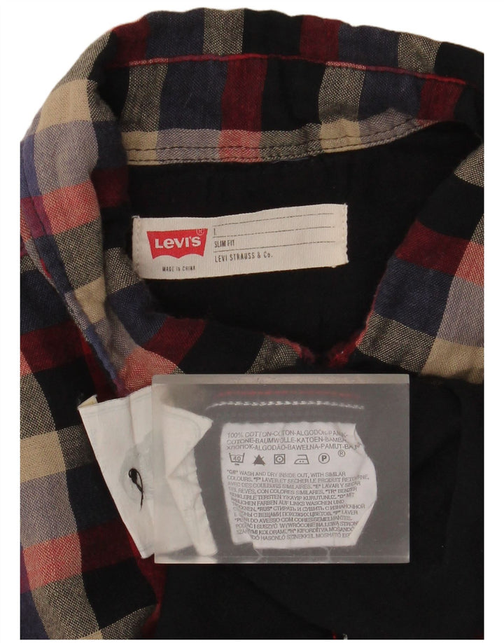 Levi's Lumberjack Slim Fit Flanellskjorte Stor flerfarvet ternet