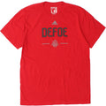 ADIDAS Womens Toronto Graphic T-Shirt Top Large Red Cotton Vintage Adidas and Second-Hand Adidas from Messina Hembry 