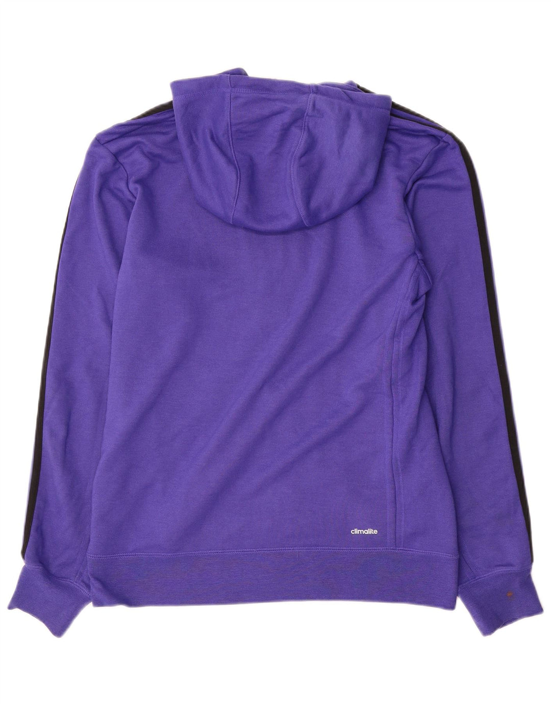 Adidas Herre Climalite hættetrøje med lynlås, medium lilla polyester