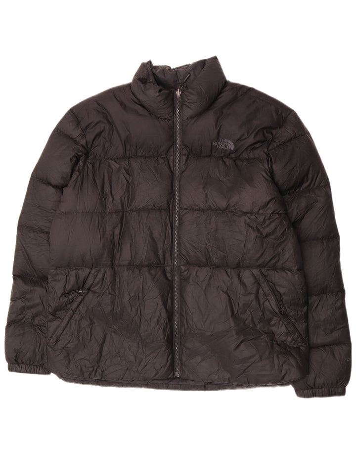 The North Face Herre Polstret Jakke UK 44 2XL Sort Polyester