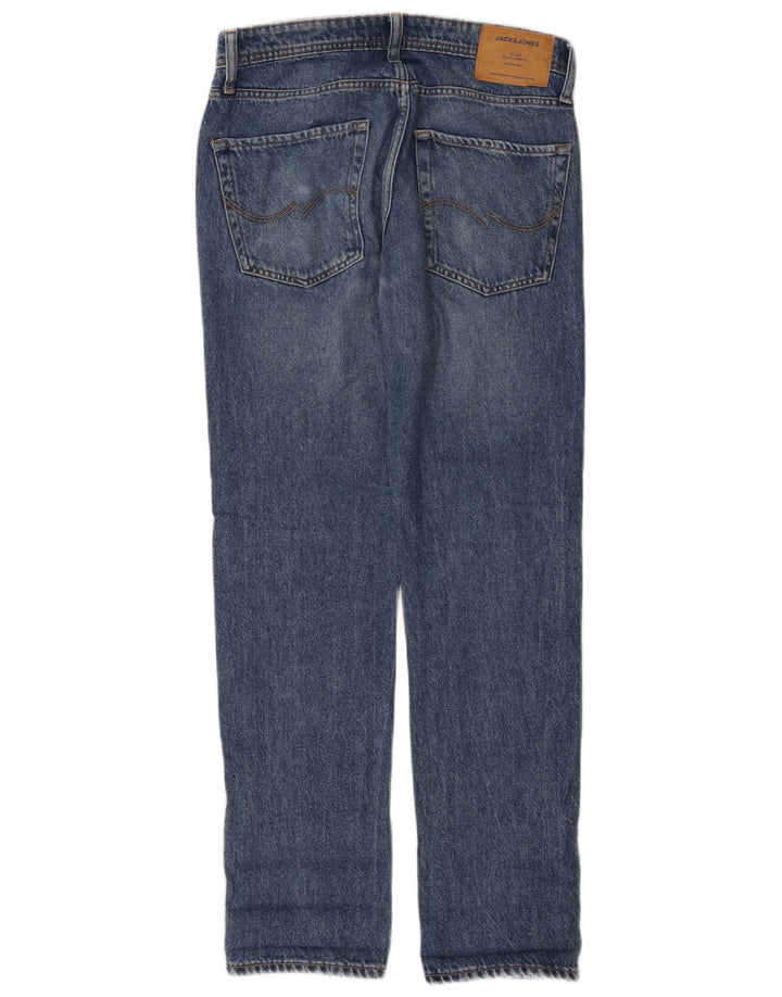 Jack & Jones Dame Mike Straight Jeans W28 L32 Blå Bomuld