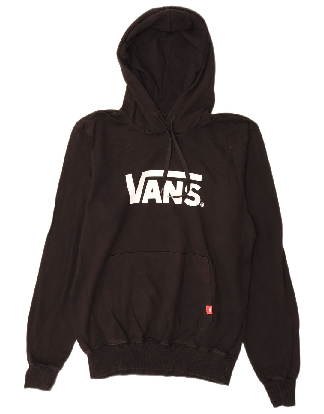 Vans Grafisk hættetrøje til mænd, stor sort bomuld