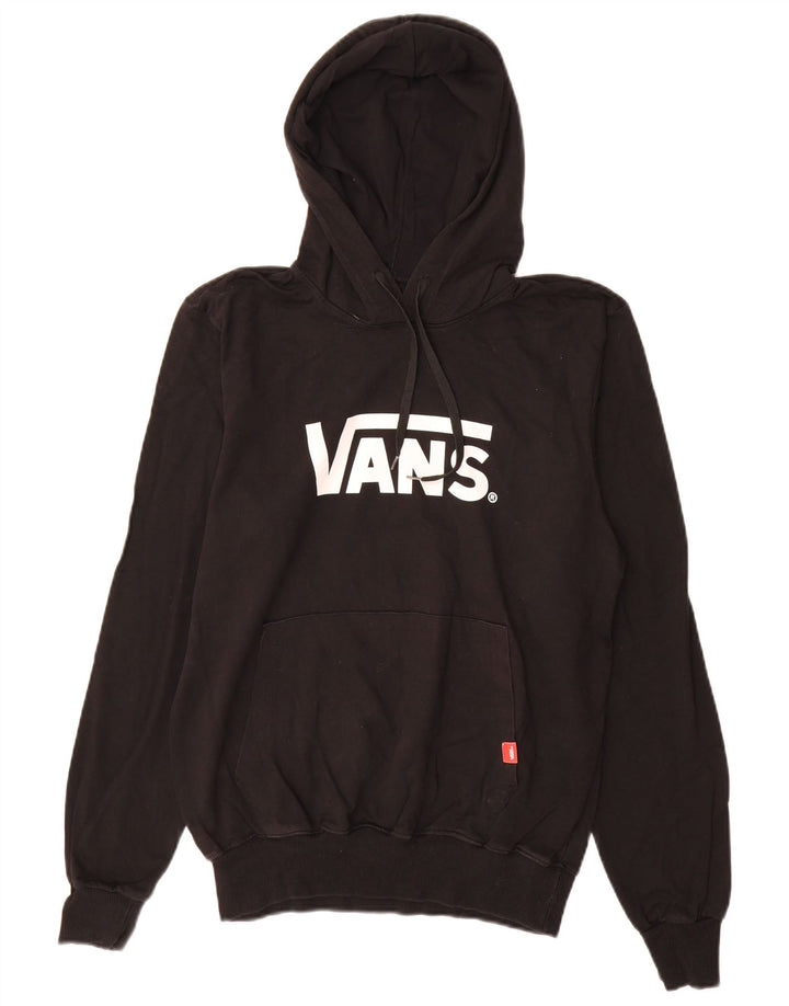 Vans Grafisk hættetrøje til mænd, stor sort bomuld