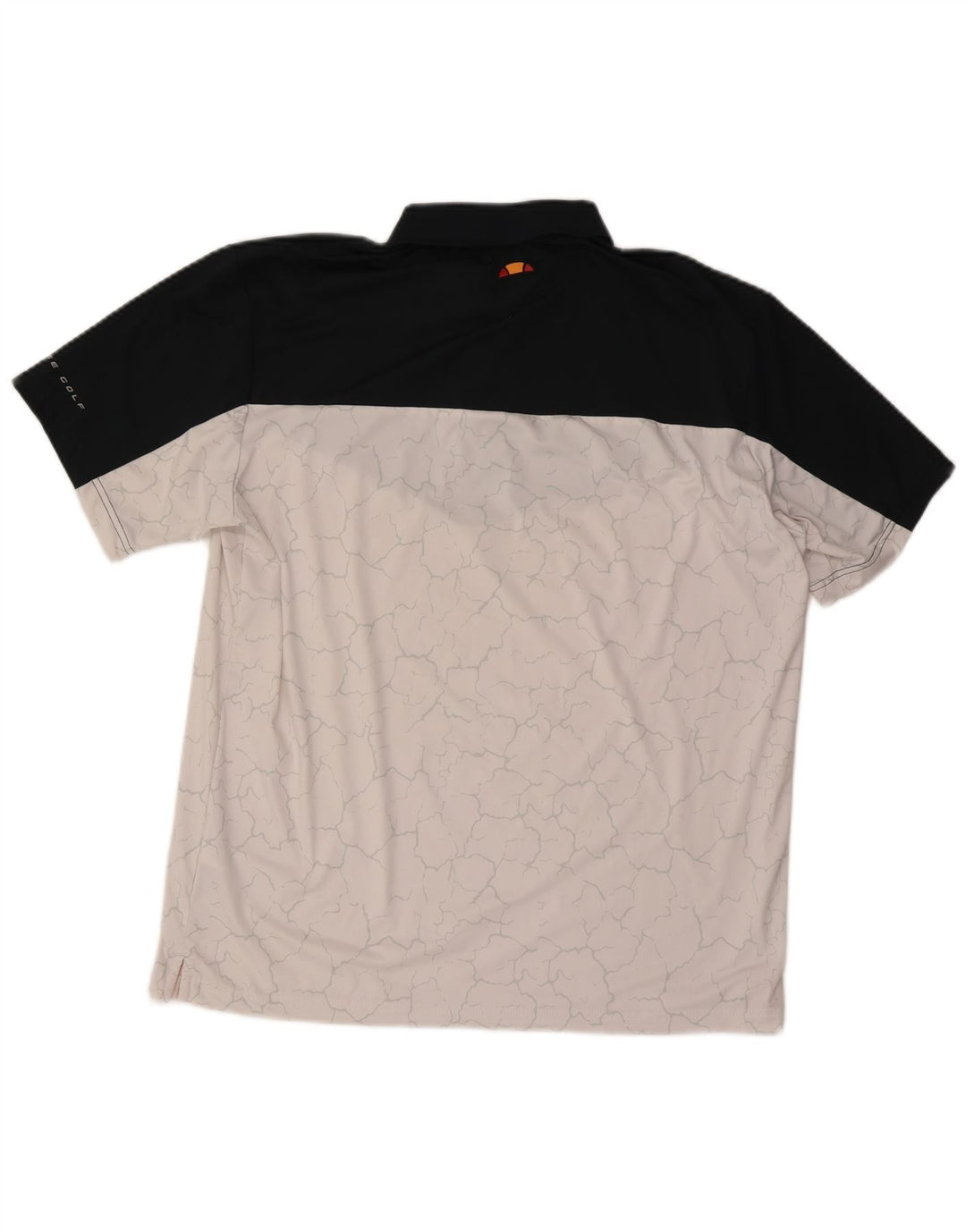 Ellesse Herre Polo Shirt XL Hvid Colourblock Polyester
