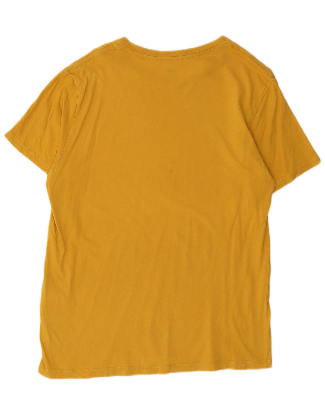 Levi's Herre grafisk T-shirt Top Medium Gul Colourblock Bomuld