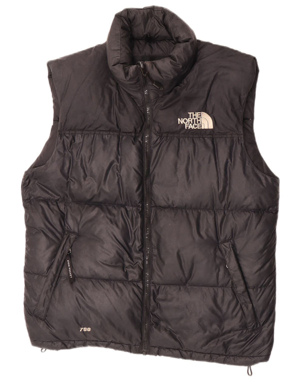 The North Face Herre Polstret Gilet UK 38 Medium Black Nylon