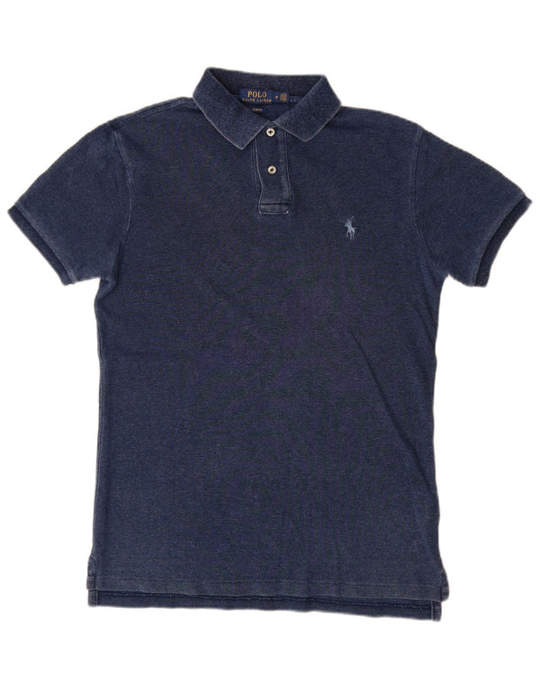 Polo Ralph Lauren Herre Slim Fit Polo Shirt Medium Marineblå Bomuld