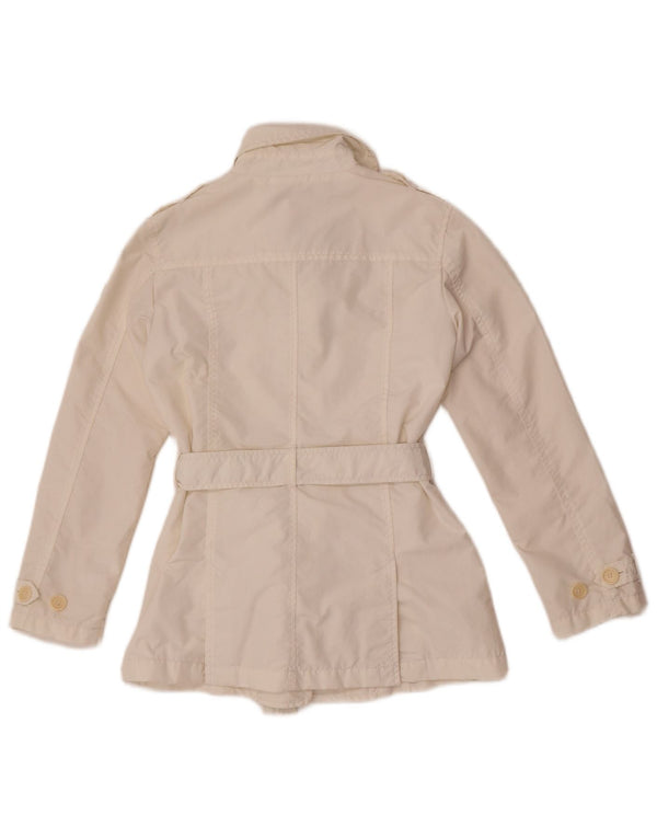 Woolrich piger trenchcoat 9-10 år hvid