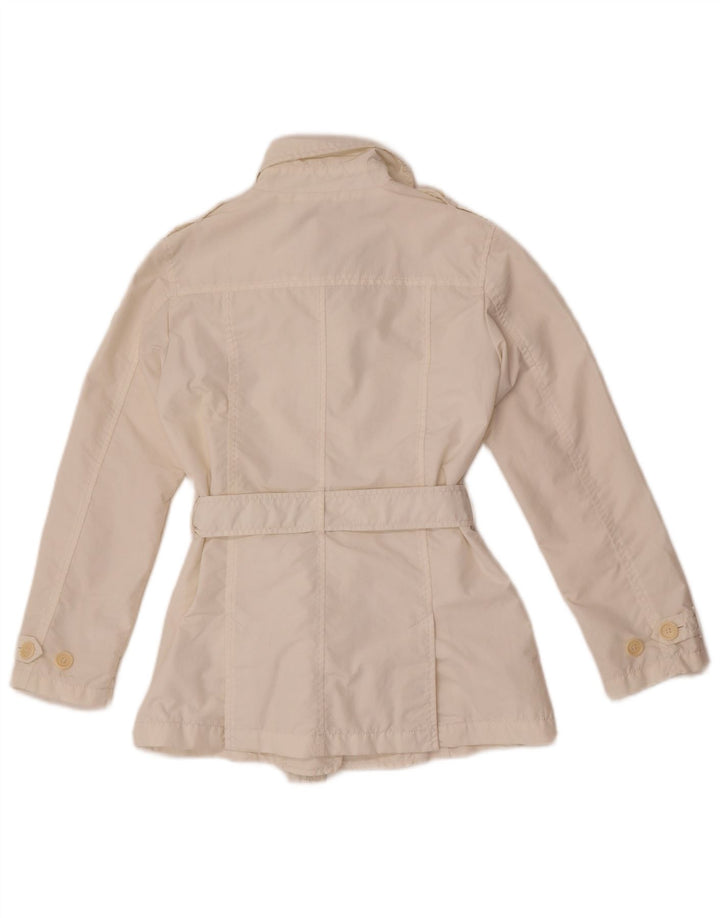 Woolrich piger trenchcoat 9-10 år hvid