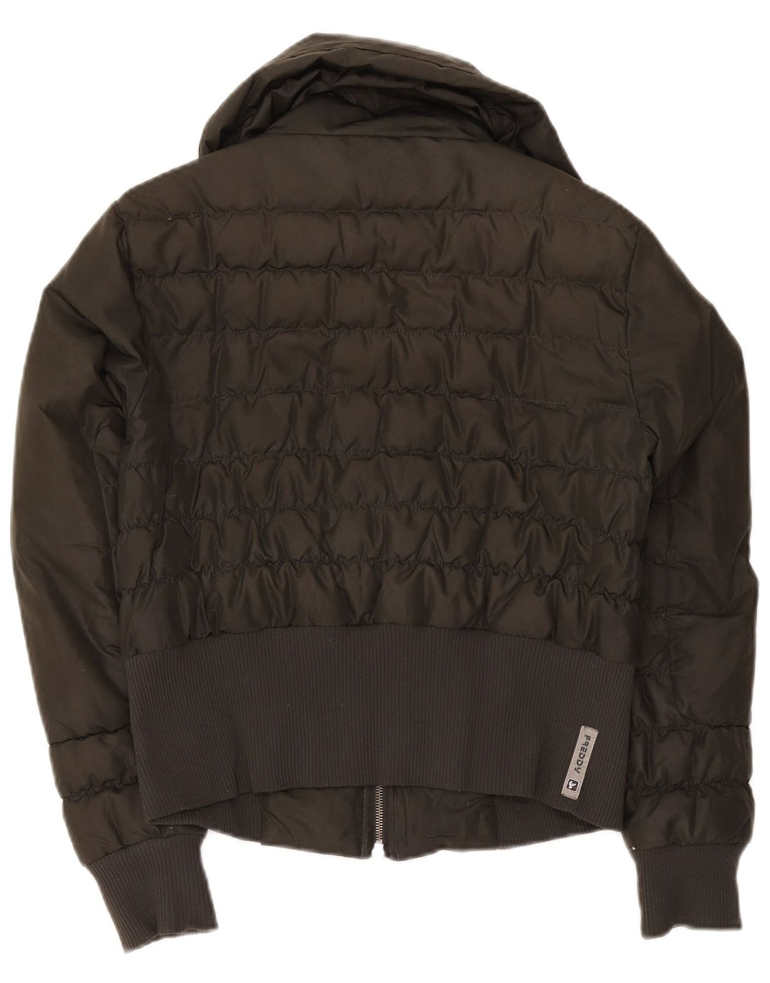 Freddy Dame Polstret Jakke IT 44 Medium Grey Polyester