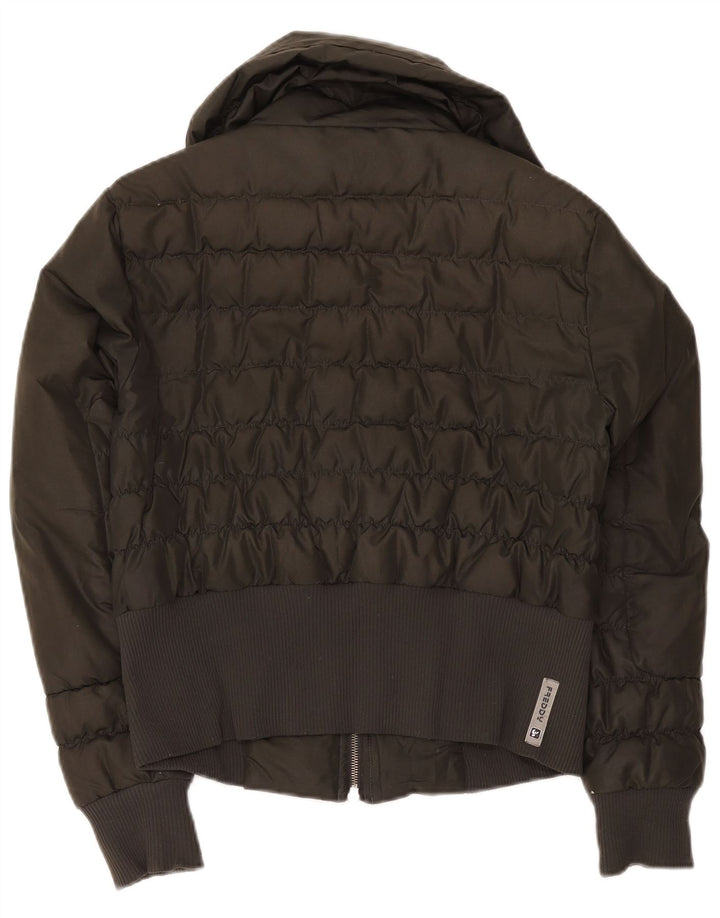Freddy Dame Polstret Jakke IT 44 Medium Grey Polyester