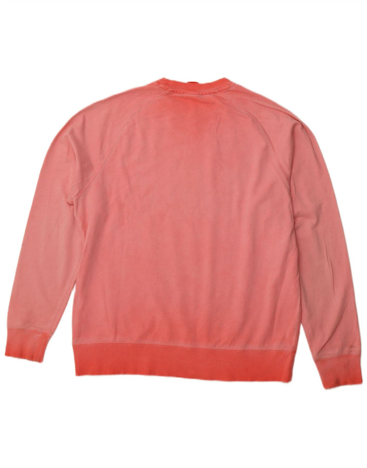 NIKE grafisk sweatshirt til mænd XL Pink bomuld