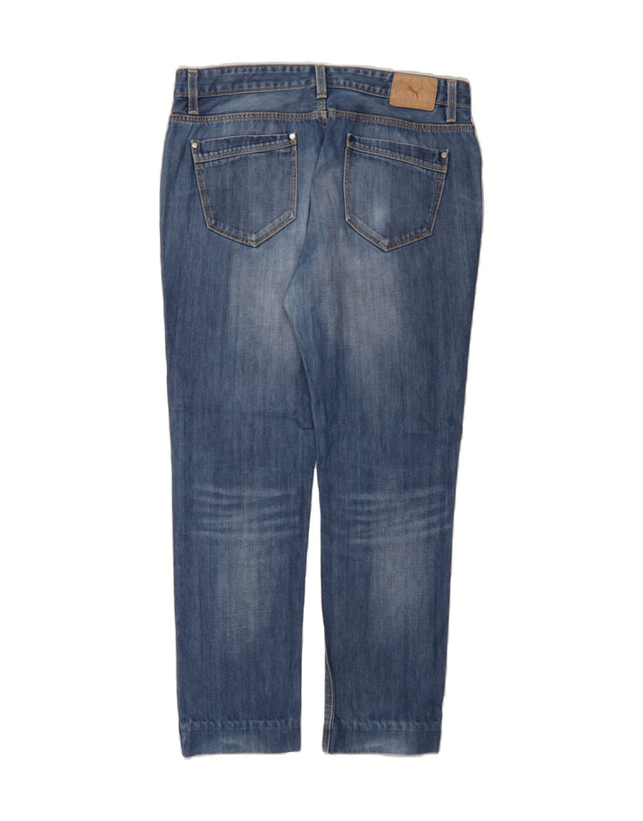 PUMA Mens Slim Jeans W36 L30 Blue Vintage Puma and Second-Hand Puma from Messina Hembry 