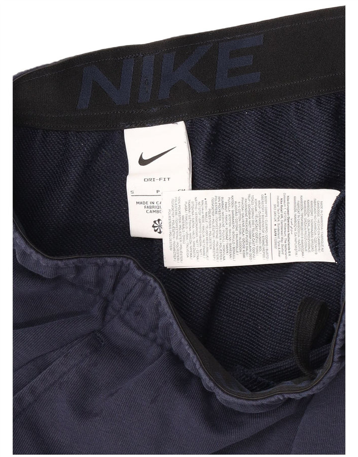 Nike Herre Dri Fit sportsshorts Små marineblå bomuld