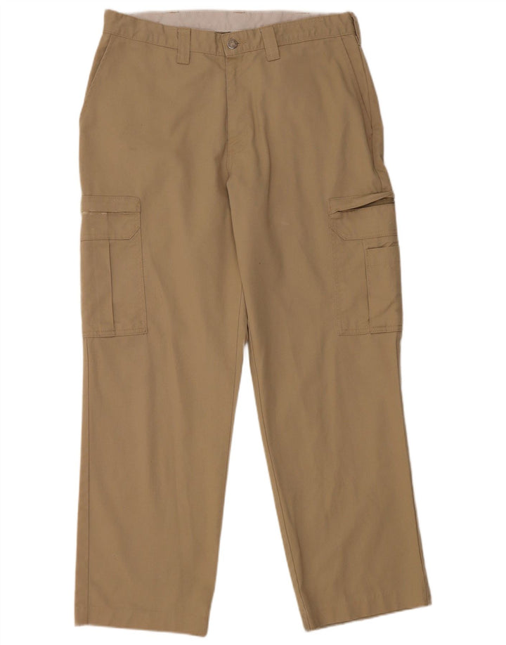 DICKIES Straight Cargo Bukser til mænd W34 L30 Beige Polyester
