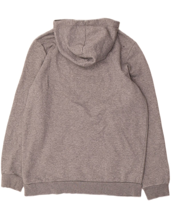 Puma Herre grafisk hættetrøje Jumper Medium Grey Flecked Bomuld